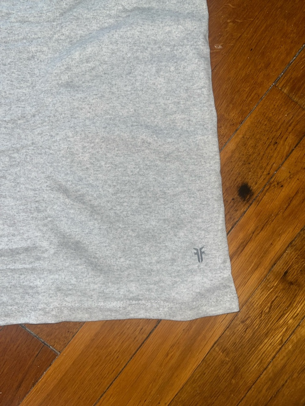 Frye Heather Gray Crewneck T-Shirt - NWOT - Picture 6 of 6